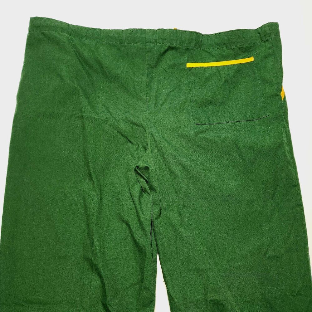 Green Bay Packers NFL Team Apparel Scrubs Pair Top & Bottom Men's Large EUC - Picture 15 of 15
